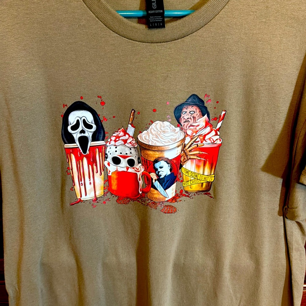 100% cotton gildan unisex T-shirt size large